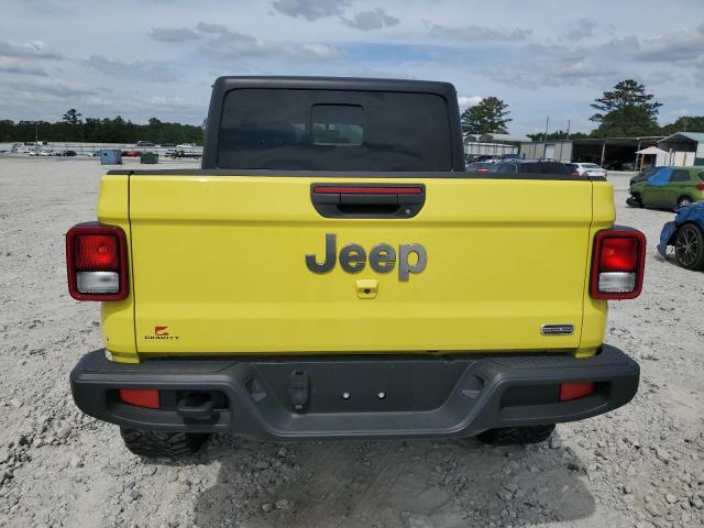 1C6HJTFG3PL544451 - 2023 JEEP GLADIATOR OVERLAND YELLOW photo 6