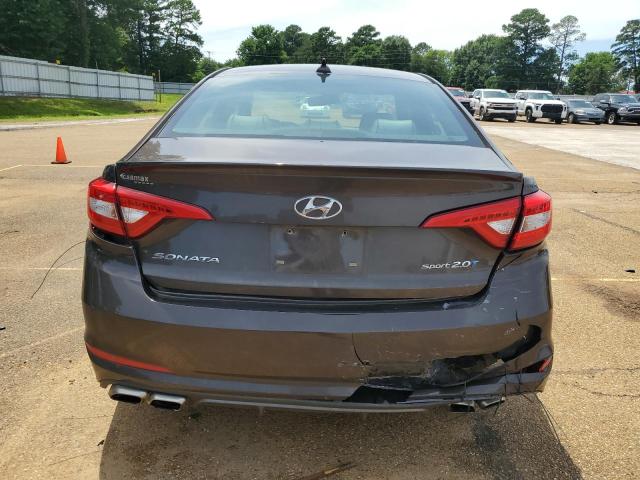 5NPE34AB1FH195185 - 2015 HYUNDAI SONATA SPORT BROWN photo 6