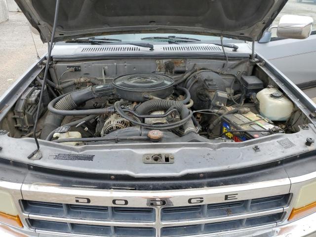 1B7GL23Y3NS539047 - 1992 DODGE DAKOTA GRAY photo 11