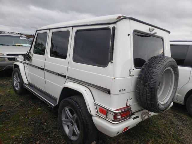 WDCYC7BF2AX183330 - 2010 MERCEDES-BENZ G 55 AMG WHITE photo 3