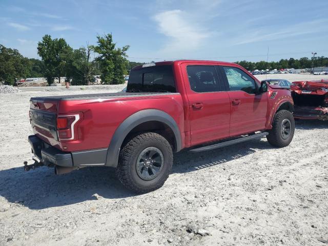 1FTFW1RGXHFA00224 - 2017 FORD F150 RAPTOR RED photo 3