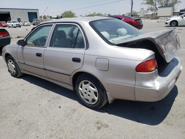 1NXBR12E8YZ390519 - 2000 TOYOTA COROLLA VE TAN photo 2