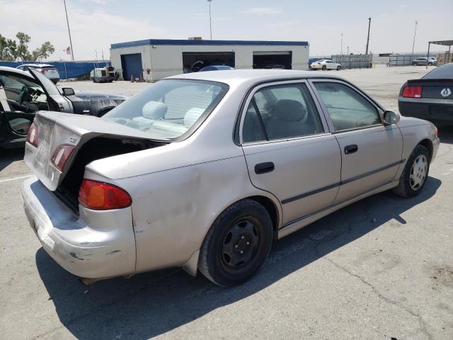 1NXBR12E8YZ390519 - 2000 TOYOTA COROLLA VE TAN photo 3