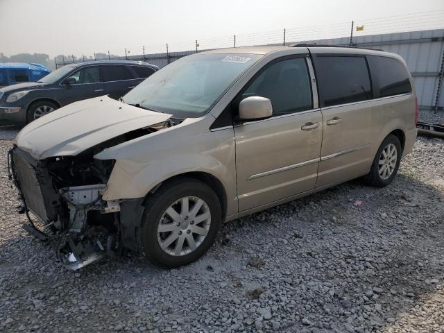 2C4RC1BG9DR510258 - 2013 CHRYSLER TOWN & COU TOURING 金色 照片 1