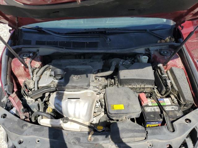 4T1BF1FK1FU915734 - 2015 TOYOTA CAMRY LE MAROON photo 11