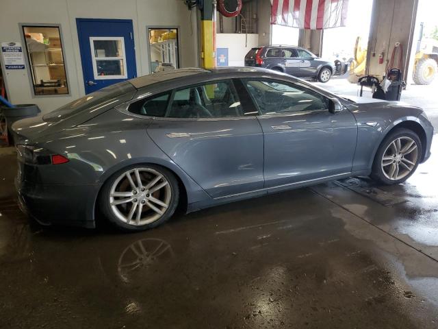 5YJSA1CN9DFP13148 - 2013 TESLA MODEL S GRAY photo 3