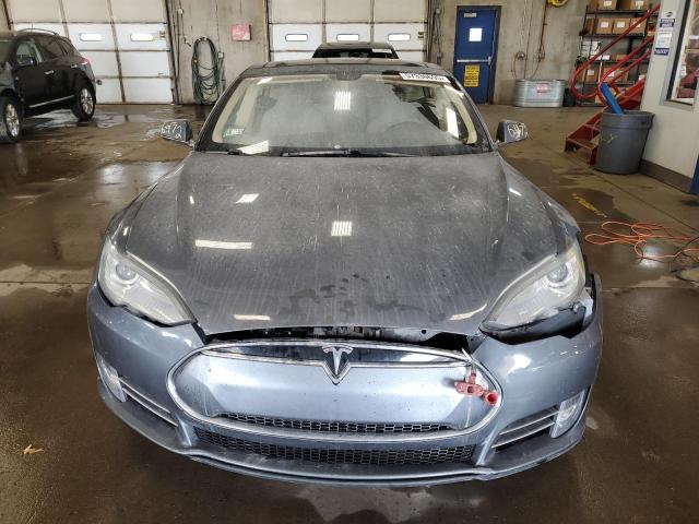 5YJSA1CN9DFP13148 - 2013 TESLA MODEL S GRAY photo 5