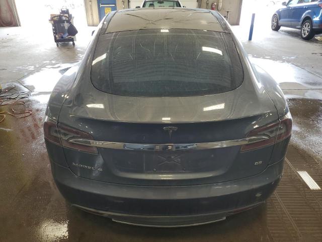 5YJSA1CN9DFP13148 - 2013 TESLA MODEL S GRAY photo 6