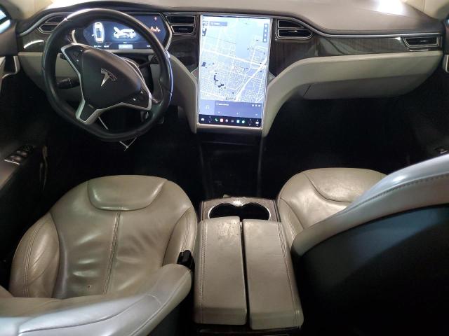 5YJSA1CN9DFP13148 - 2013 TESLA MODEL S GRAY photo 8