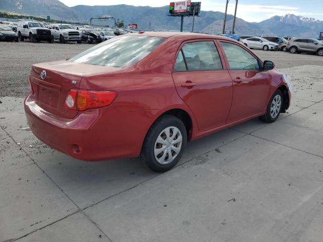 JTDBL40E499075098 - 2009 TOYOTA COROLLA BASE RED photo 3