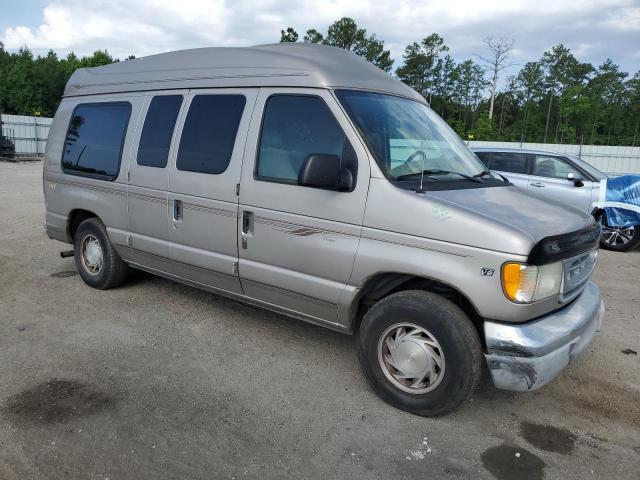 1FDRE14L92HB02237 - 2002 FORD ECONOLINE E150 VAN BEIGE photo 4