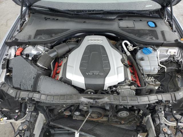 WAUHGAFC4GN179921 - 2016 AUDI A6 PRESTIGE ვერცხლისფერი ფოტო 11