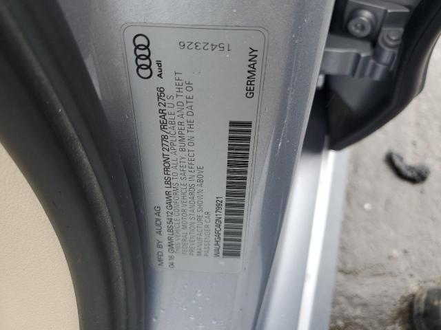 WAUHGAFC4GN179921 - 2016 AUDI A6 PRESTIGE ვერცხლისფერი ფოტო 13