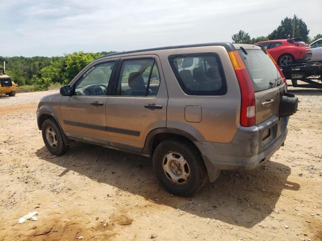 JHLRD78462C016946 - 2002 HONDA CR-V LX BROWN photo 2