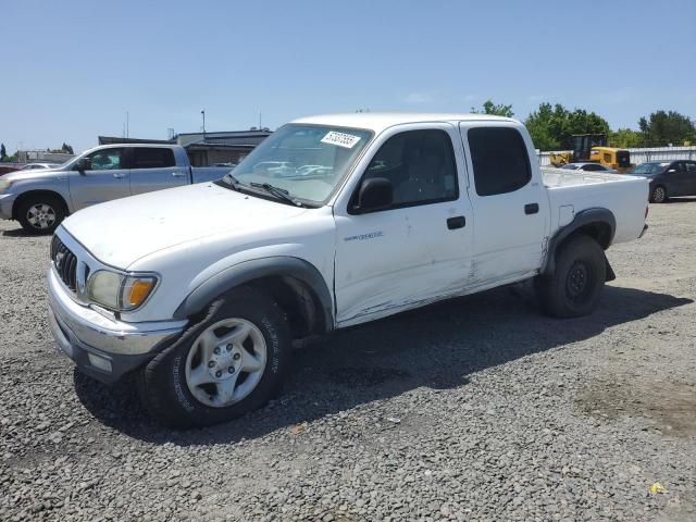 5TEGN92N13Z215582 - 2003 TOYOTA TACOMA DOUBLE CAB PRERUNNER WHITE photo 1