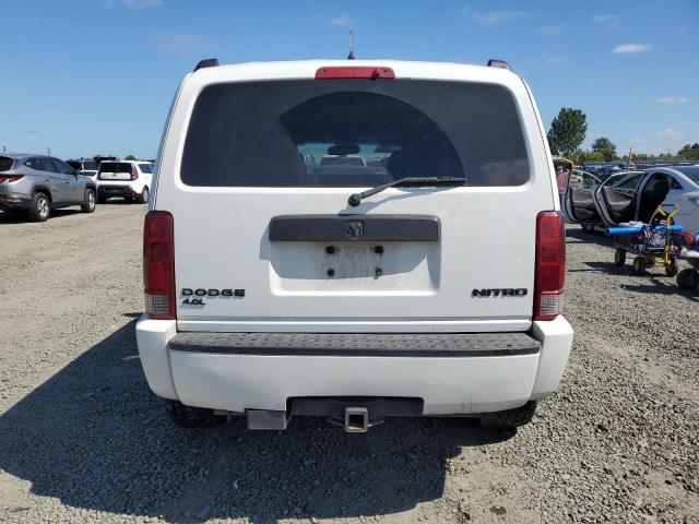 1D4PU4GX3BW590971 - 2011 DODGE NITRO HEAT WHITE photo 6