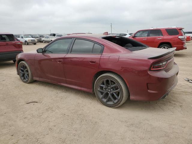 2C3CDXHG9MH648163 - 2021 DODGE CHARGER GT BURGUNDY photo 2