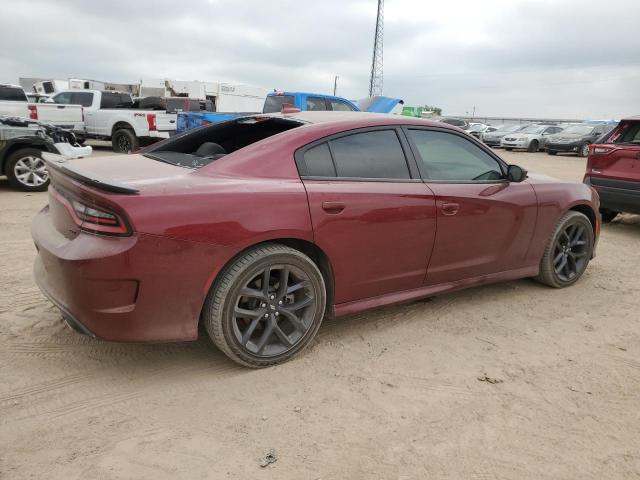 2C3CDXHG9MH648163 - 2021 DODGE CHARGER GT BURGUNDY photo 3