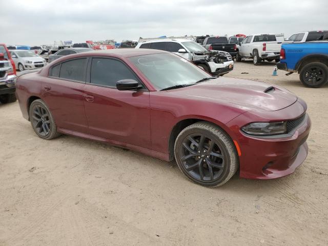 2C3CDXHG9MH648163 - 2021 DODGE CHARGER GT BURGUNDY photo 4