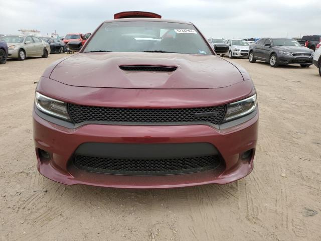 2C3CDXHG9MH648163 - 2021 DODGE CHARGER GT BURGUNDY photo 5