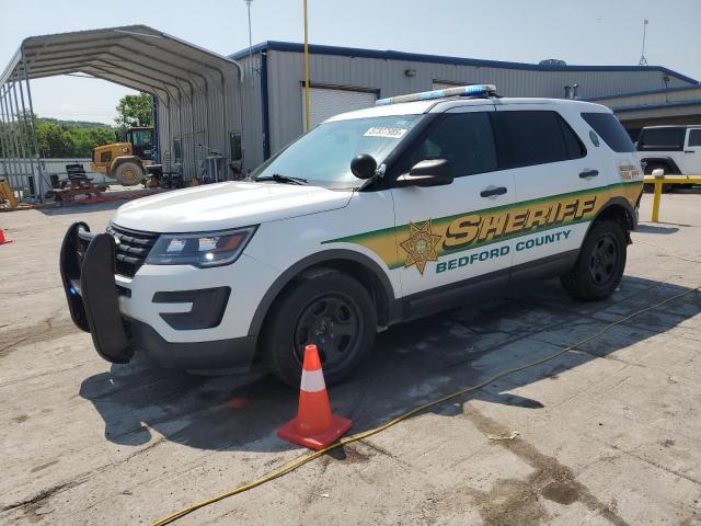 1FM5K8AR5KGA62897 - 2019 FORD EXPLORER POLICE INTERCEPTOR WHITE photo 1
