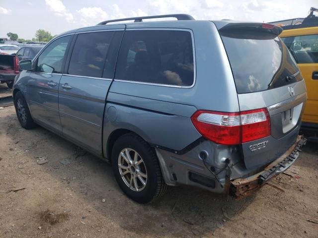 5FNRL388X7B014798 - 2007 HONDA ODYSSEY TOURING GRAY photo 2