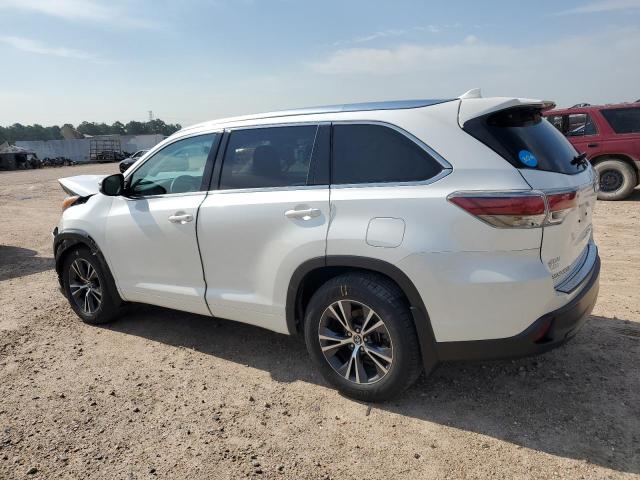 5TDJKRFH2GS347806 - 2016 TOYOTA HIGHLANDER XLE Սպիտակ լուսանկար 2