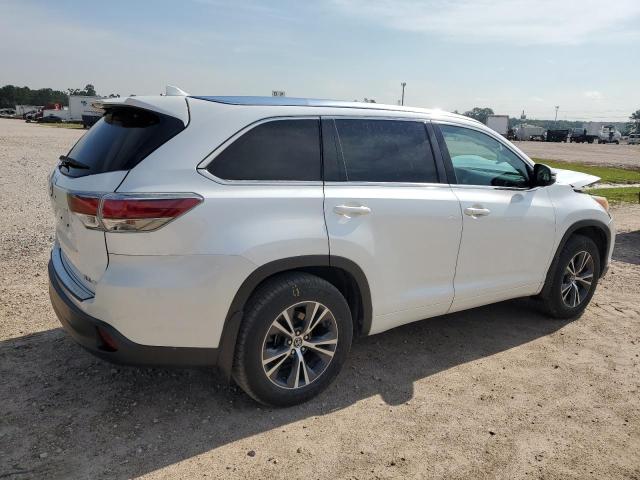5TDJKRFH2GS347806 - 2016 TOYOTA HIGHLANDER XLE Սպիտակ լուսանկար 3