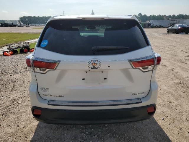 5TDJKRFH2GS347806 - 2016 TOYOTA HIGHLANDER XLE Սպիտակ լուսանկար 6