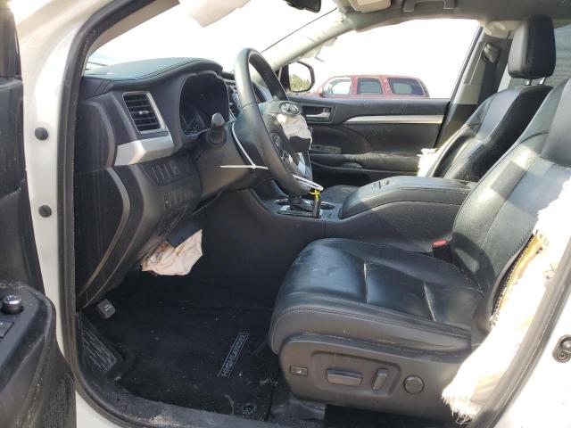 5TDJKRFH2GS347806 - 2016 TOYOTA HIGHLANDER XLE Սպիտակ լուսանկար 7