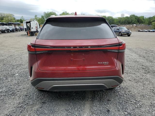 2T2BAMCA9SC099164 - 2025 LEXUS RX 350 BASE წითელი ფოტო 6