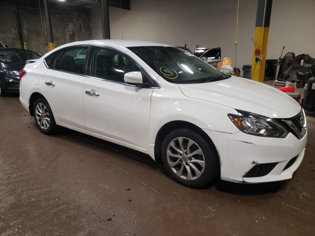 3N1AB7AP2KY404626 - 2019 NISSAN SENTRA S WHITE photo 4