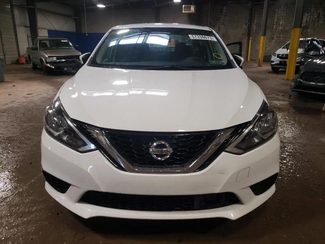 3N1AB7AP2KY404626 - 2019 NISSAN SENTRA S WHITE photo 5