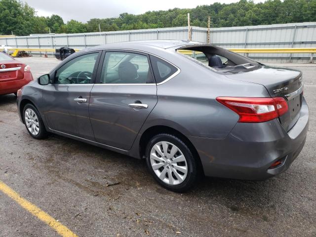 3N1AB7APXHL653116 - 2017 NISSAN SENTRA S GRAY photo 2