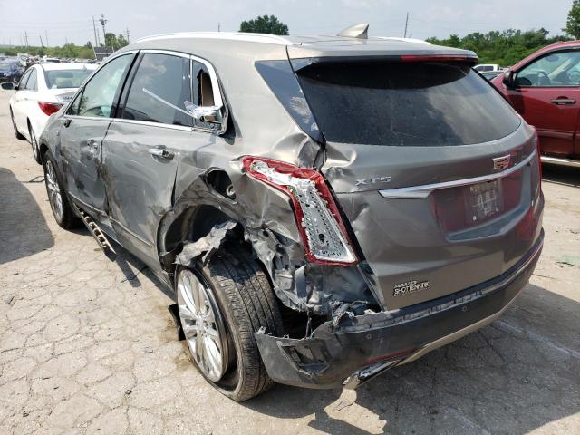 1GYKNGRS6KZ114309 - 2019 CADILLAC XT5 PLATINUM GRAY photo 2