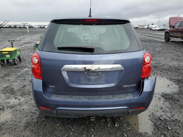 2GNFLCEK5D6132821 - 2013 CHEVROLET EQUINOX LS BLUE photo 6