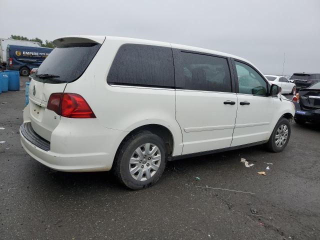 2V4RW4D13AR395255 - 2010 VOLKSWAGEN ROUTAN S WHITE photo 3