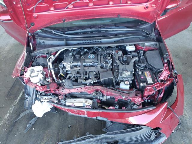 JTDBCMFE0PJ012664 - 2023 TOYOTA COROLLA LE 红色 照片 11