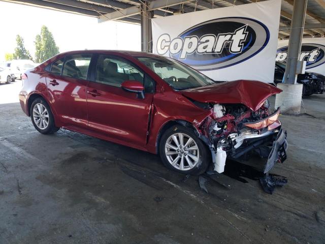 JTDBCMFE0PJ012664 - 2023 TOYOTA COROLLA LE 红色 照片 4