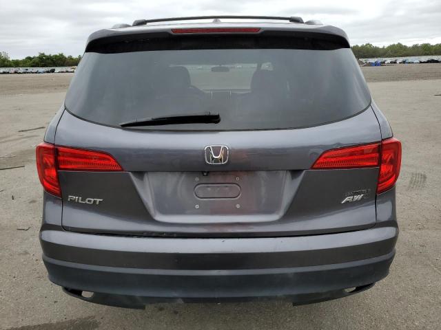 5FNYF6H35GB075887 - 2016 HONDA PILOT EX GRAY photo 6