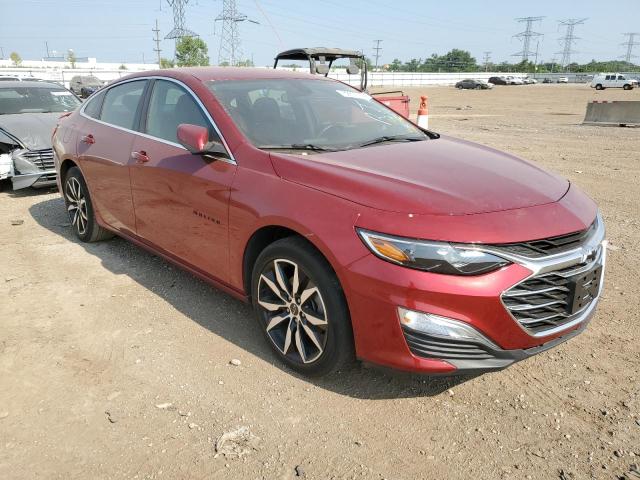 1G1ZG5ST7MF036206 - 2021 CHEVROLET MALIBU RS RED photo 4