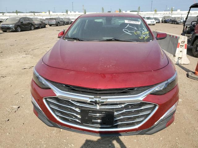 1G1ZG5ST7MF036206 - 2021 CHEVROLET MALIBU RS RED photo 5