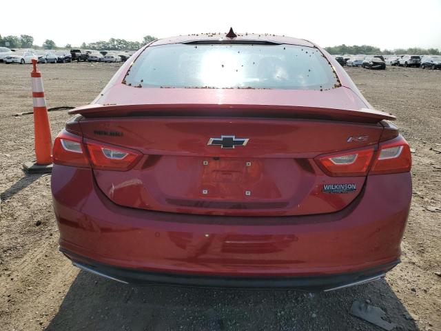 1G1ZG5ST7MF036206 - 2021 CHEVROLET MALIBU RS RED photo 6