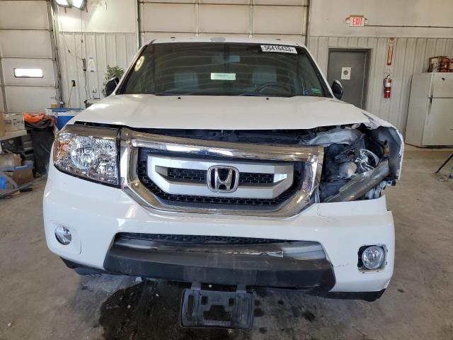 5FNYF4H55BB080358 - 2011 HONDA PILOT EXL WHITE photo 5