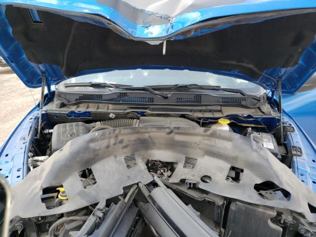 1C6RR7GG5NS191281 - 2022 RAM 1500 CLASS SLT 蓝色 照片 11