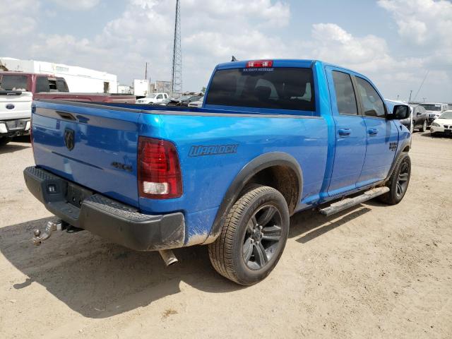 1C6RR7GG5NS191281 - 2022 RAM 1500 CLASS SLT 蓝色 照片 3