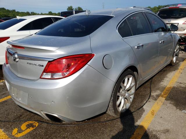 2G4GV5GV1C9214502 - 2012 BUICK REGAL GS Күміс фото 4