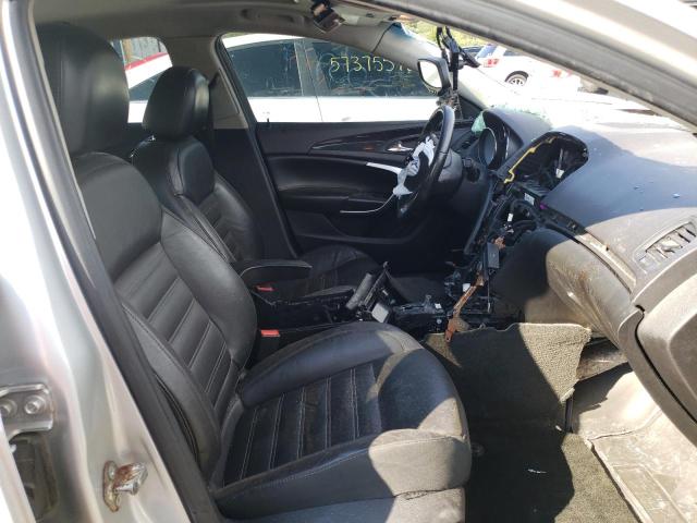 2G4GV5GV1C9214502 - 2012 BUICK REGAL GS Күміс фото 5