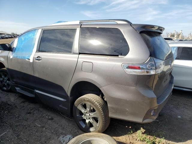 5TDXK3DC5FS642718 - 2015 TOYOTA SIENNA SPORT CHARCOAL photo 2