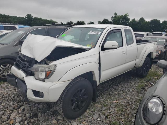 5TFUU4EN9FX130828 - 2015 TOYOTA TACOMA ACCESS CAB WHITE photo 1